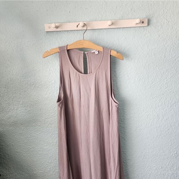 Standard James Perce side pocket lagenlook minimalist freestyle maxi dress - Picture 2 of 11